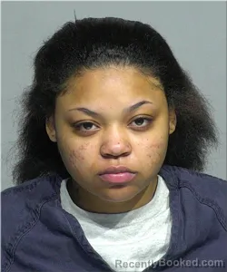 Mugshot of Raynija Bowers booked in Milwaukee County, Wisconsin on March 5, 2026