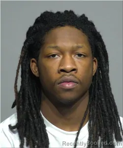 Mugshot of Jercarvie Davis booked in Milwaukee County, Wisconsin on March 8, 2026