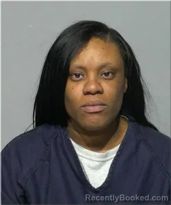 Mugshot of Tameca Martin booked in Milwaukee County, Wisconsin on March 10, 2026