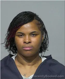 Mugshot of Antwineesha Burse booked in Milwaukee County, Wisconsin on March 10, 2026