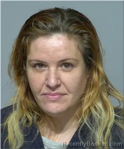 Mugshot of Stacie Thoennes booked in Milwaukee County, Wisconsin on March 11, 2026