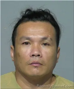 Mugshot of Than Htay booked in Milwaukee County, Wisconsin on March 11, 2026