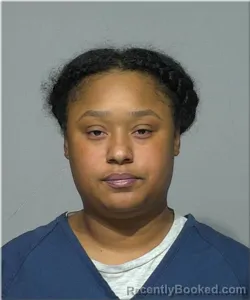 Mugshot of Kamryona Frier booked in Milwaukee County, Wisconsin on March 11, 2026