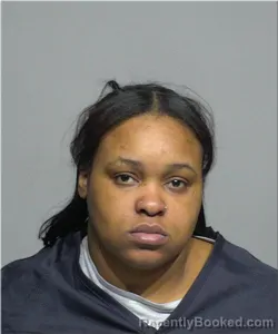 Mugshot of Erica Thomas-Tucker booked in Milwaukee County, Wisconsin on March 12, 2026