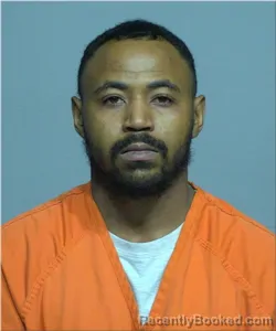 Mugshot of Tyrese Allen booked in Milwaukee County, Wisconsin on March 12, 2026