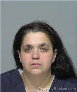 Mugshot of Brittany Podeszek booked in Milwaukee County, Wisconsin on March 13, 2026