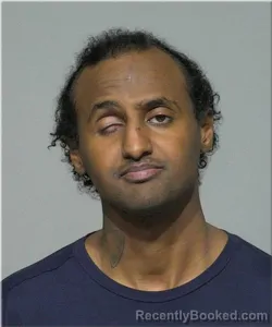 Mugshot of Mahamed Xussein-Farax booked in Milwaukee County, Wisconsin on March 15, 2026