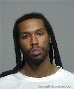 Mugshot of Brandon Robinson booked in Milwaukee County, Wisconsin on March 18, 2026