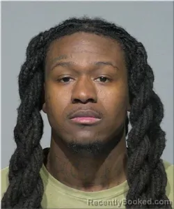 Mugshot of Jermaine Potts booked in Milwaukee County, Wisconsin on March 18, 2026