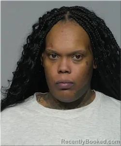 Mugshot of Alexis Carrington booked in Milwaukee County, Wisconsin on March 19, 2026