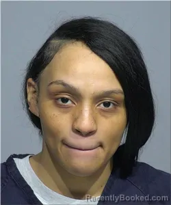 Mugshot of Amira Caldwell booked in Milwaukee County, Wisconsin on March 19, 2026