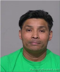 Mugshot of Santos Herrera Martines booked in Milwaukee County, Wisconsin on March 20, 2026