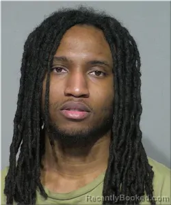 Mugshot of Trevion Evans booked in Milwaukee County, Wisconsin on March 20, 2026