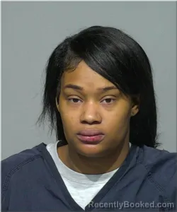 Mugshot of Deja Brown Terry booked in Milwaukee County, Wisconsin on March 21, 2026