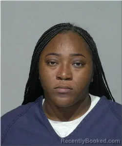 Mugshot of Keonna Wiley booked in Milwaukee County, Wisconsin on March 21, 2026