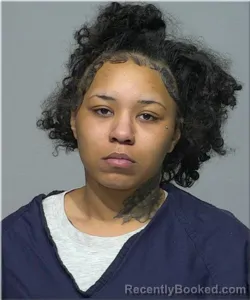 Mugshot of Vonaisha Britton Washington booked in Milwaukee County, Wisconsin on March 22, 2026