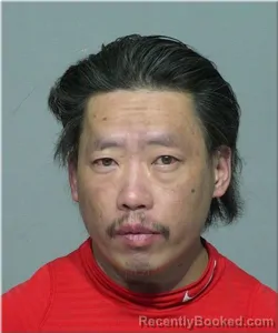 Mugshot of Lee Yang booked in Milwaukee County, Wisconsin on March 22, 2026
