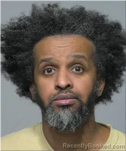 Mugshot of Abdifatah Abukar Haji booked in Milwaukee County, Wisconsin on March 23, 2026