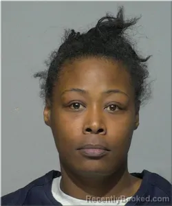 Mugshot of Chazmine Smith booked in Milwaukee County, Wisconsin on March 23, 2026