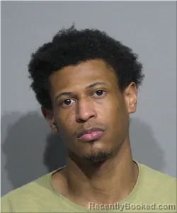 Mugshot of Treante Mason booked in Milwaukee County, Wisconsin on March 24, 2026