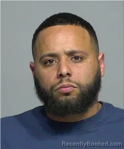 Mugshot of Josue Alicea Santiago booked in Milwaukee County, Wisconsin on March 24, 2026