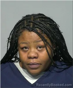 Mugshot of Taziuna Thomas booked in Milwaukee County, Wisconsin on March 25, 2026