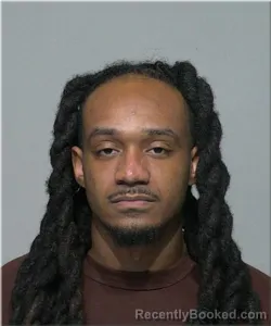 Mugshot of Xavier Parks booked in Milwaukee County, Wisconsin on March 30, 2026