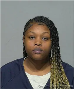Mugshot of Mahayliah Redmond booked in Milwaukee County, Wisconsin on March 30, 2026