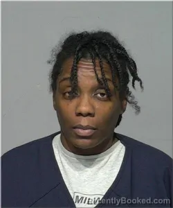 Mugshot of Debbria Williams booked in Milwaukee County, Wisconsin on March 31, 2026