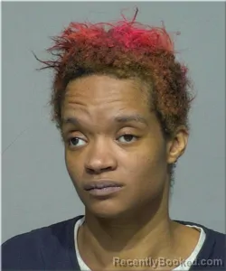 Mugshot of Aline Spence booked in Milwaukee County, Wisconsin on April 2, 2026