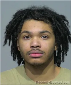 Mugshot of Markell Hughes booked in Milwaukee County, Wisconsin on April 3, 2026