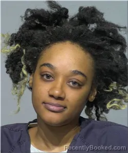 Mugshot of Jada Kyles booked in Milwaukee County, Wisconsin on April 3, 2026