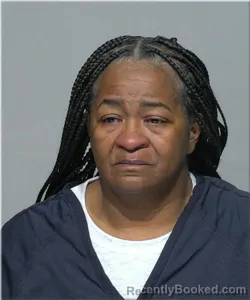 Mugshot of Sandra Carson booked in Milwaukee County, Wisconsin on April 8, 2026