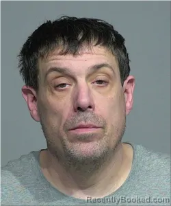 Mugshot of Keith Mrozinski booked in Milwaukee County, Wisconsin on April 30, 2026