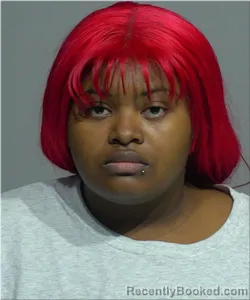 Mugshot of Tiana Hinton booked in Milwaukee County, Wisconsin on May 19, 2026