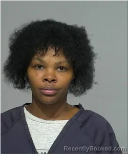 Mugshot of Khadijah Thompson booked in Milwaukee County, Wisconsin on May 22, 2026
