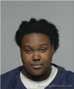 Mugshot of Seaira Johnson booked in Milwaukee County, Wisconsin on May 22, 2026