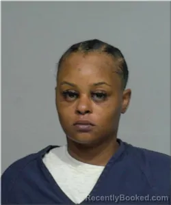Mugshot of Reshina Jones booked in Milwaukee County, Wisconsin on May 24, 2026