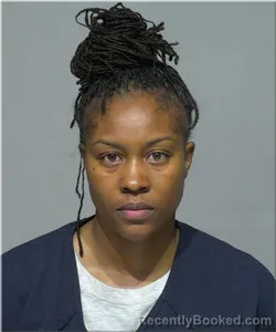 Mugshot of Aiesha Shumpert booked in Milwaukee County, Wisconsin on June 3, 2026