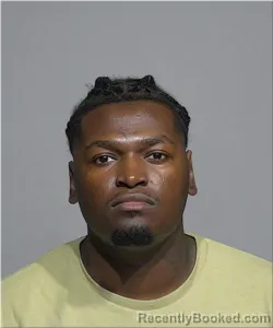 Mugshot of Deron Johnson booked in Milwaukee County, Wisconsin on June 8, 2026