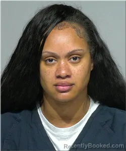 Mugshot of Sharnika Peterson booked in Milwaukee County, Wisconsin on June 9, 2026