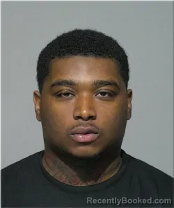 Mugshot of Tayvion Johnson booked in Milwaukee County, Wisconsin on June 9, 2026