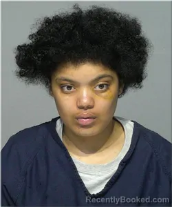 Mugshot of Audriauna Wilkes booked in Milwaukee County, Wisconsin on June 11, 2026
