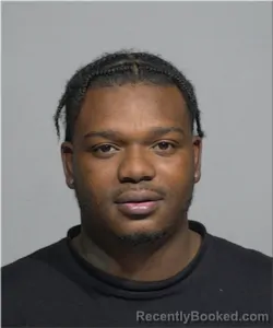 Mugshot of Javonte Jones booked in Milwaukee County, Wisconsin on June 26, 2026