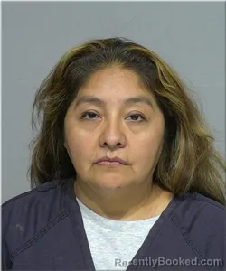 Mugshot of Maricela Garcia-Moreno booked in Milwaukee County, Wisconsin on June 30, 2026