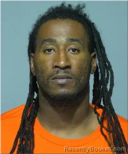 Mugshot of Derrick Roundtree booked in Milwaukee County, Wisconsin on July 2, 2026