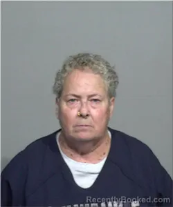 Mugshot of Brenda Messling booked in Milwaukee County, Wisconsin on July 27, 2026