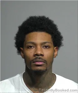 Mugshot of Deandre Harris booked in Milwaukee County, Wisconsin on July 31, 2026
