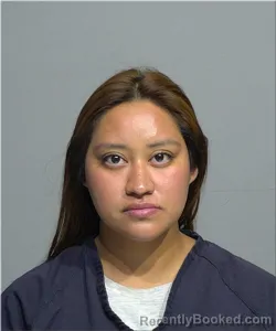 Mugshot of Atziry Rosas Espinoza booked in Milwaukee County, Wisconsin on July 31, 2026