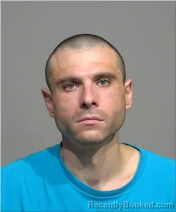 Mugshot of Blake Ruthenberg booked in Milwaukee County, Wisconsin on August 3, 2026